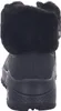 The back view of a black SKECHERS boot with a fur trim. Produktbild-Vorschau