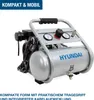 HYUNDAI Silent Kompressor SAC75008 (9 bar, 8L, tragbar, Produktbild-Vorschau 8