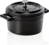LAVA METAL Gusseisen Mini-Topf rund 10 cm - schwarz Produktbild-Vorschau 3