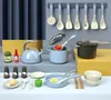 Kinderküche Zubehör Set - Spielküche Kochset mit Töpfen & Produktbild-Vorschau 7