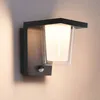 LED Außenwandleuchte mit Bewegungsmelder UMAX Anthrazit – Produktbild-Vorschau 2