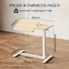 FLEXISPOT Beistelltisch Höhenverstellbar 80x40cm, Produktbild-Vorschau 3