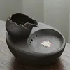 katzenbrunnen keramik Pet Wasserspender - Lotus Vertikale Produktbild-Vorschau 4