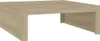 vidaXL Couchtisch Sonoma-Eiche 100x100x35 cm Holzwerkstoff Produktbild-Vorschau 1