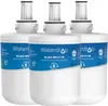 Three white water filters with blue labels are arranged in a group against a white background. Produktbild-Vorschau