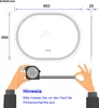 EMKE LED Badspiegel 80x60cm beschlagfrei Beleuchtung 3 Produktbild-Vorschau 7
