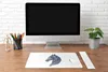 MuchoWow® Mauspad Mousepad Pferd - Aquarell - Blau - Produktbild-Vorschau 3