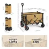 Qunature Carrello da campeggio pieghevole Carrello da Anteprima dell’immagine prodotto 5