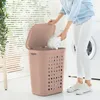 Wäschesammler JONA 55 l, Farbe:Iris dunkelblau ged. Produktbild-Vorschau 4