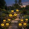 Eglo LED 4-er Set Solarleuchte Solar-Lampe Blumen Produktbild-Vorschau 4