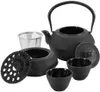 Dimono Gusseisen Teeservice Set Schwarz – 1,3 L Teekanne Produktbild-Vorschau 6