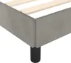 vidaXL Rám postele bez matrace světle šedý 80x200 cm Náhled obrázku produktu 5