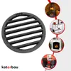 A collage of images showing a cast iron grate and various types of stoves and fireplaces. Anteprima dell’immagine prodotto