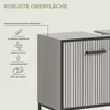 Bagno Badmöbelset 2 Teile hellgrau, cremefarben. Produktbild-Vorschau 12