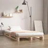 vidaXL Paletová postel 100x200 cm Borovicový masiv Náhled obrázku produktu 2