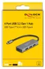 Delock Hub - 4 x USB 3.2 Gen 1 - Desktop Produktbild-Vorschau 4