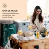 KLARSTEIN CoolArt - Combiné réfrigérateur-congélateur, Voir les images du produit 2