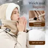 ASKSA 3-In-1 Sturmhauben Muetze Mit Schal Und Maske, Winter Produktbild-Vorschau 4