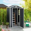 Outsunny Gerätehaus Gartenhaus mit Fenster Pultdach Outdoor Produktbild-Vorschau 2