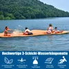 COSTWAY 355x183cm Wasserhängematte, Schwimmende Wassermatte Produktbild-Vorschau 2