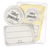 itenga Set 10 Marmeladengläser rund 212ml mit Sticker zum Produktbild-Vorschau 3