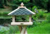 Vogelfutterhaus dobar ca. 38 x 38 x 28 cm grün Holz Produktbild-Vorschau 4