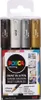 A retail package containing four Posca markers in mono tones. Anteprima dell’immagine prodotto