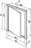 Revisionstür weiß 100x100 mm ABS Produktbild-Vorschau 6