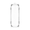 A white clothes drying rack is shown against a white background. Produktbild-Vorschau