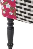 BELIANI Sessel Rosa Patchwork Polsterbezug Birkenholz Produktbild-Vorschau 9