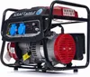 A red and black portable generator is shown against a white background. Produktbild-Vorschau