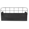 Clayre & Eef Wandregal 38x14x20 cm Schwarz Eisen Produktbild-Vorschau 3