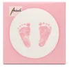20 serviettes Baby Steps Girl - Empreintes de pas bébé rose Voir les images du produit 1