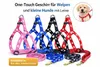 Nylon Hundegeschirr und Leine One Touch SCHWARZ Produktbild-Vorschau 2