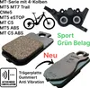 Magura Bremsbeläge MDP 8+ Grün Sport mit Vibrations Dämpfer Produktbild-Vorschau 2