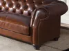 Angel Cerdá 3-Sitzer Chester-Sofa in cognacbraunem Leder Produktbild-Vorschau 5