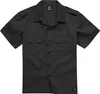 Brandit US Ripstop Shirt Short Sleeve black, 5XL Produktbild-Vorschau 11