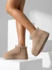 Royalfashion Dámské krátké boty a'la snow boots Ozozi, Náhled obrázku produktu 5