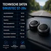 Tweeter Sinustec ST-20s in coppia facili da installare, ad Anteprima dell’immagine prodotto 5