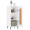 vidaXL Příborník bílý 34,5x34x90 cm odvozený výrobek ze Náhled obrázku produktu 4