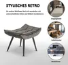 M MCombo Sitzhocker Fußstütze mit Metallbeinen, Eleganter Produktbild-Vorschau 6