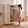 Kinderkast 'Vaarentaa', 126 x 60 x 41 cm, wit / roze Productafbeelding-voorbeeld 4