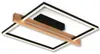 LED Deckenlampe Holz LED Deckenleuchte Wohnzimmer Dimmbar Produktbild-Vorschau 1