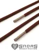 SNORS Schnürsenkel rund - DUNKELBRAUN - 3mm - 150cm Produktbild-Vorschau 2