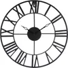 Orologio da parete vintage nero 36,5 cm Anteprima dell’immagine prodotto 8