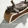 Knupis Kratzmöbel Kratzbrett Katze 3-teilig XXL 75cm – Produktbild-Vorschau 6