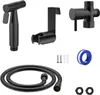 WC-Duschkopf, WC-Dusche Komplettset Schwarz, WC-Duschset, Produktbild-Vorschau 5