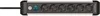 Premium-Alu-Line Steckdosenleiste 6-fach (schwarz/silber, 3 Produktbild-Vorschau 1