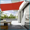 Sonnensegel für Gartenterrasse, UV-Sonne, rot, 4x3 m Produktbild-Vorschau 11