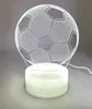 Nachtlampe - Fußball - 3 Farben - P107 Produktbild-Vorschau 3